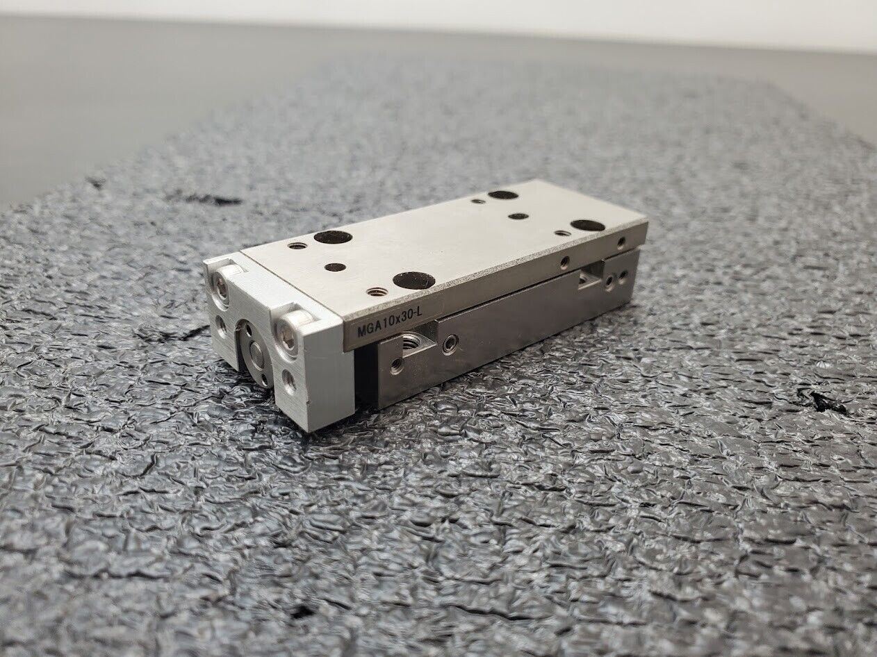 Koganei MGA10x30L Precision Pneumatic Linear Guide Air Slide 30mm Stroke 30x10