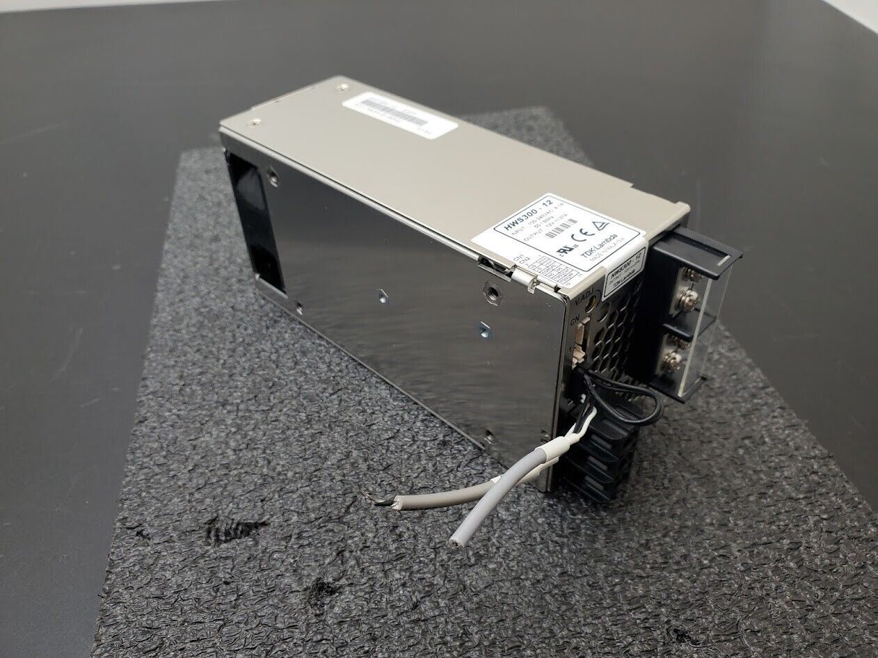 TDK Lambda HWS300-12 12VDC 27A Power Supply 100-240VAC Input HWS30012 HWS300