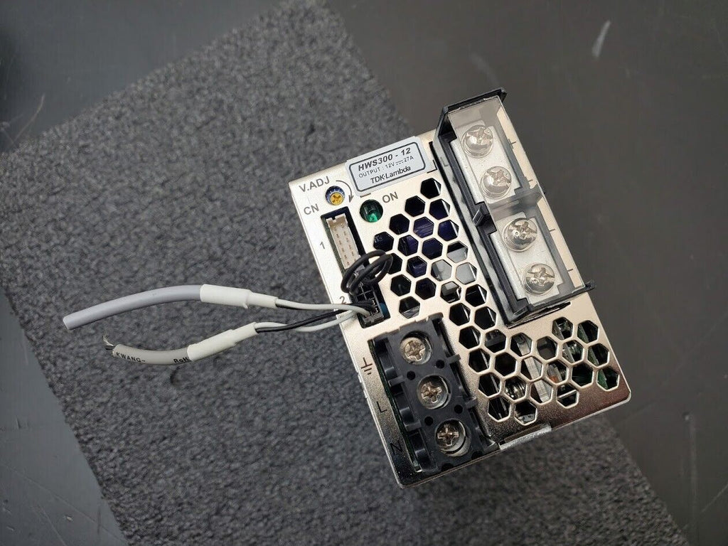 TDK Lambda HWS300-12 12VDC 27A Power Supply 100-240VAC Input HWS30012 HWS300