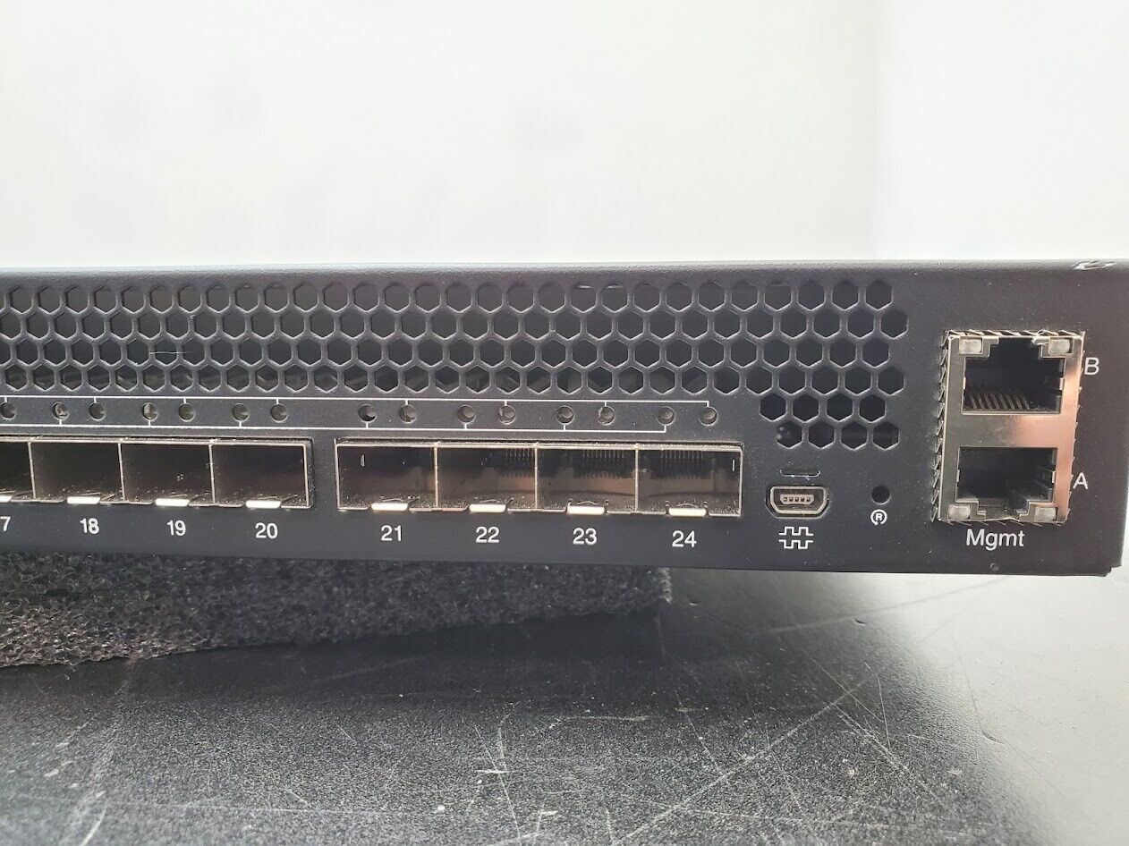 IBM G8124-E Blade RackSwitch 24 Port 10GbE SFP+ Ethernet Switch Layer 3 10Gb