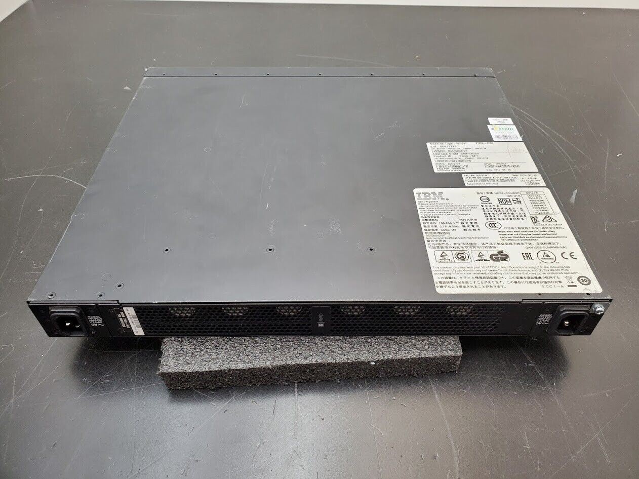 IBM G8124-E Blade RackSwitch 24 Port 10GbE SFP+ Ethernet Switch Layer 3 10Gb