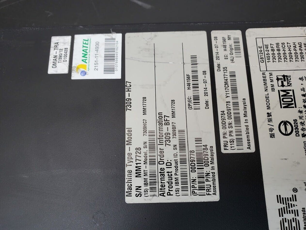 IBM G8124-E Blade RackSwitch 24 Port 10GbE SFP+ Ethernet Switch Layer 3 10Gb