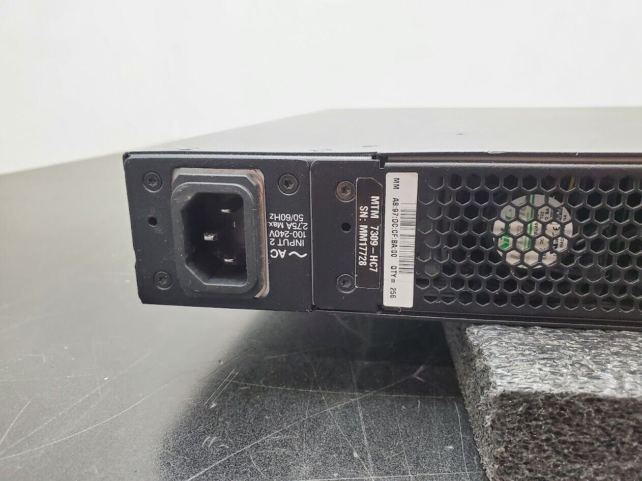 IBM G8124-E Blade RackSwitch 24 Port 10GbE SFP+ Ethernet Switch Layer 3 10Gb