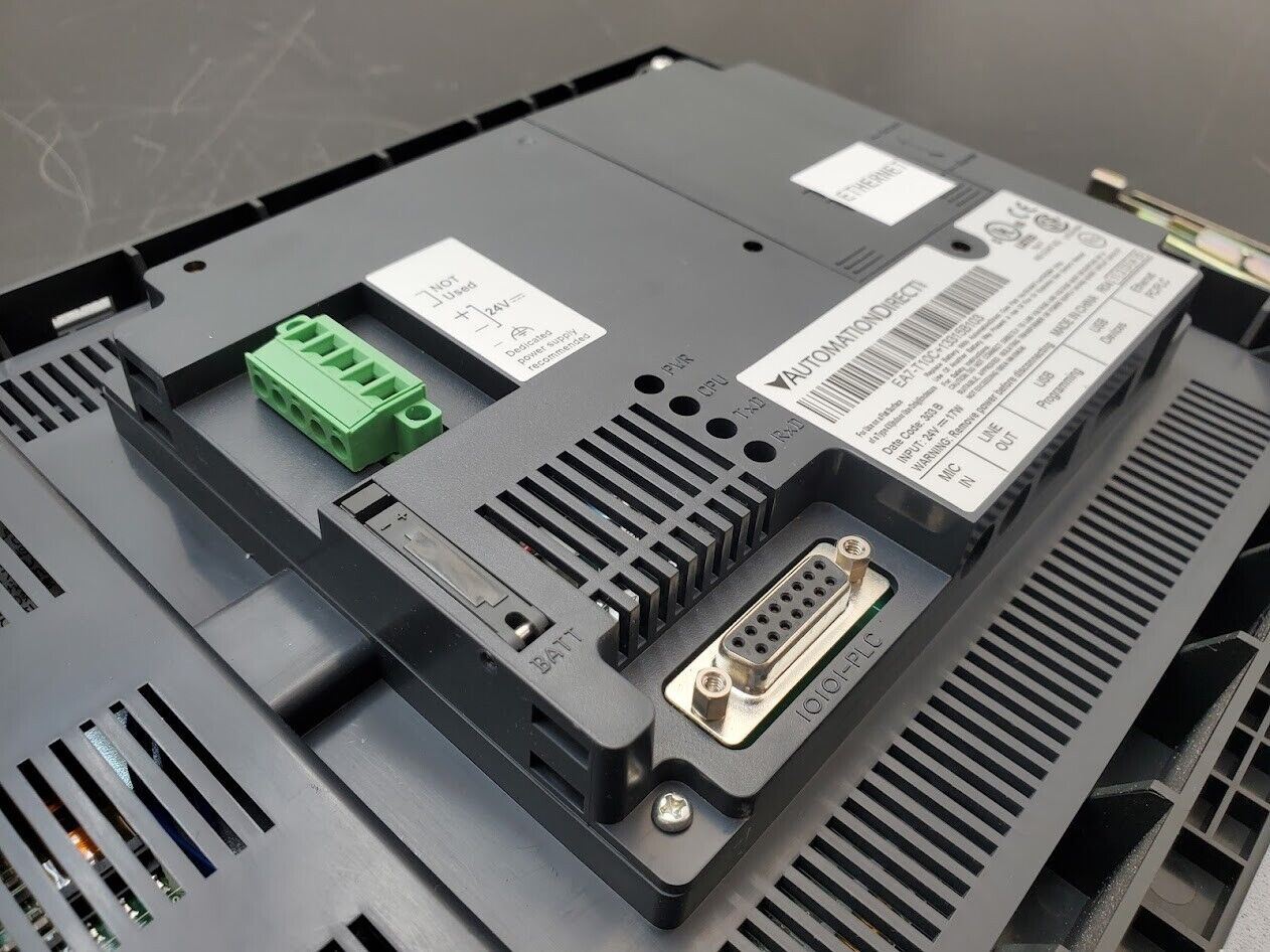 AUTOMATION DIRECT C More EA7-T10C+13315B103 Color Touchscreen MMI HMI Panel 10"