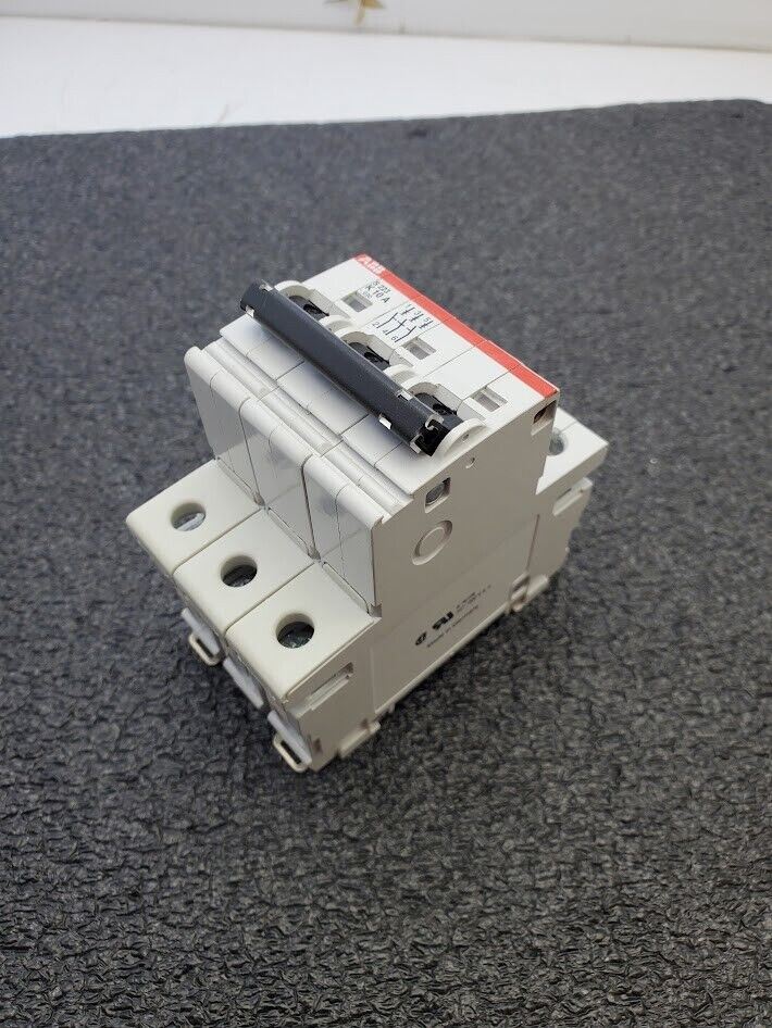 ABB S223 K10A 10 Amp 3 Pole Circuit Breaker S 223 K 10 A S223K10A E76126 3 Phase