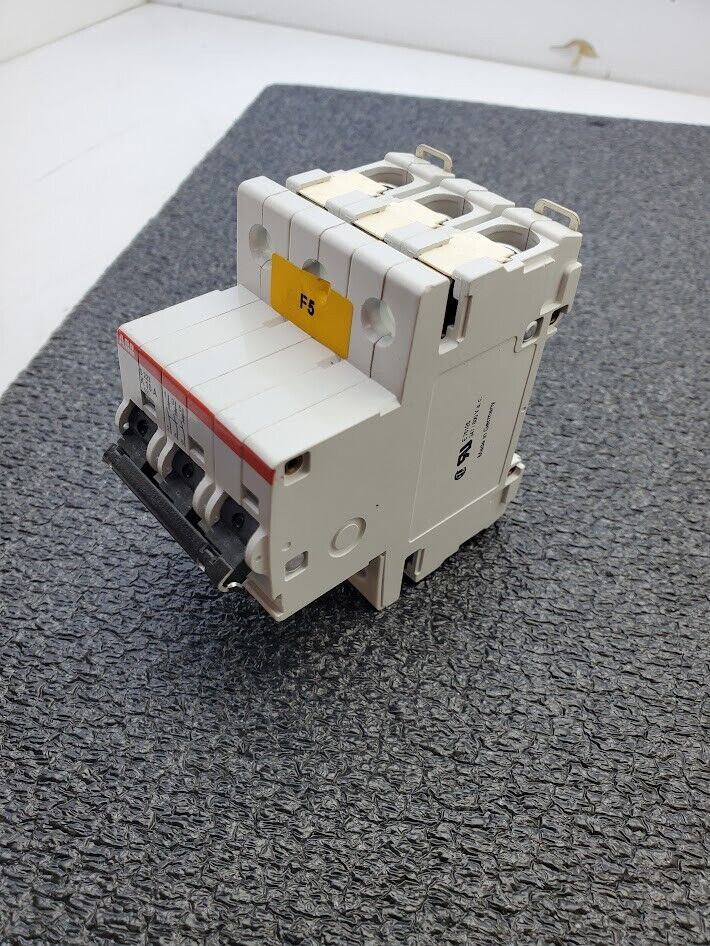 ABB S223 K10A 10 Amp 3 Pole Circuit Breaker S 223 K 10 A S223K10A E76126 3 Phase