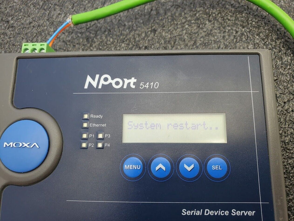 MOXA NPort 5410 4 Ports RS-232 Serial Device Server 10/100 Ethernet 12-48VDC