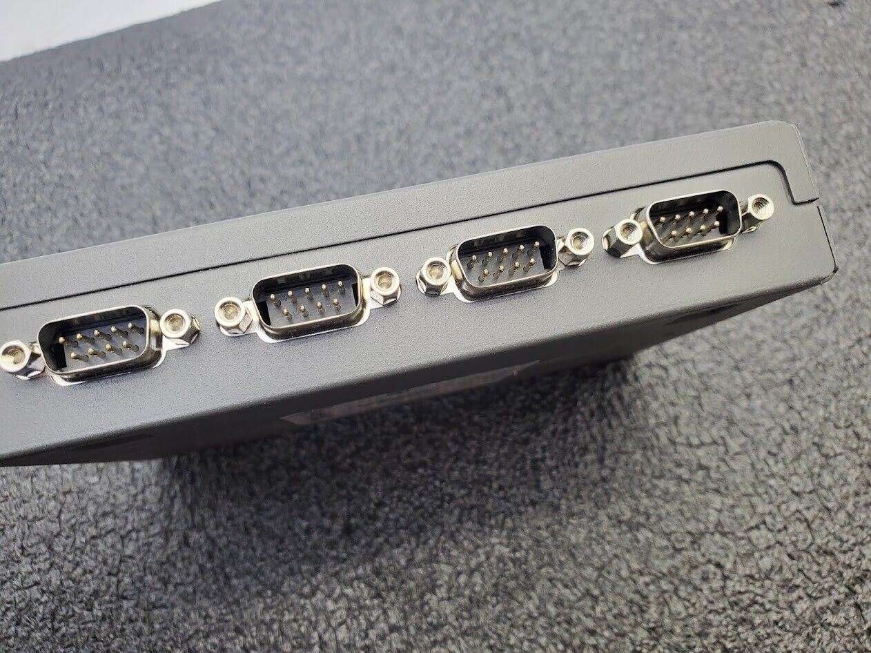 MOXA NPort 5410 4 Ports RS-232 Serial Device Server 10/100 Ethernet 12-48VDC