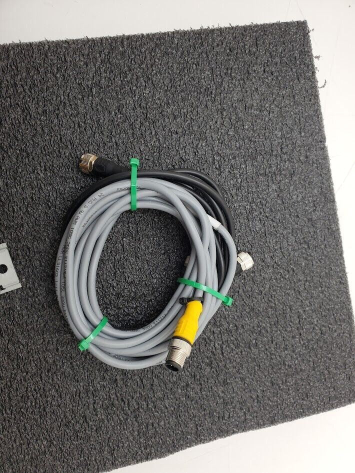 Lot of 2 SICK Emergency Stop EMO ESTOP / Reset ES11-SC4D8 / ES11SC4D8 w/ cables