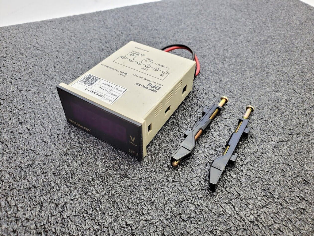 Hanyoung NUX DP6 Digital Panel Meter DP6_NA10-5 100-120VAC 50-60Hz 500VAC Range