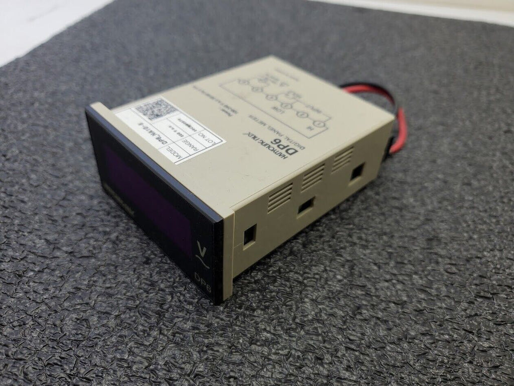 Hanyoung NUX DP6 Digital Panel Meter DP6_NA10-5 100-120VAC 50-60Hz 500VAC Range