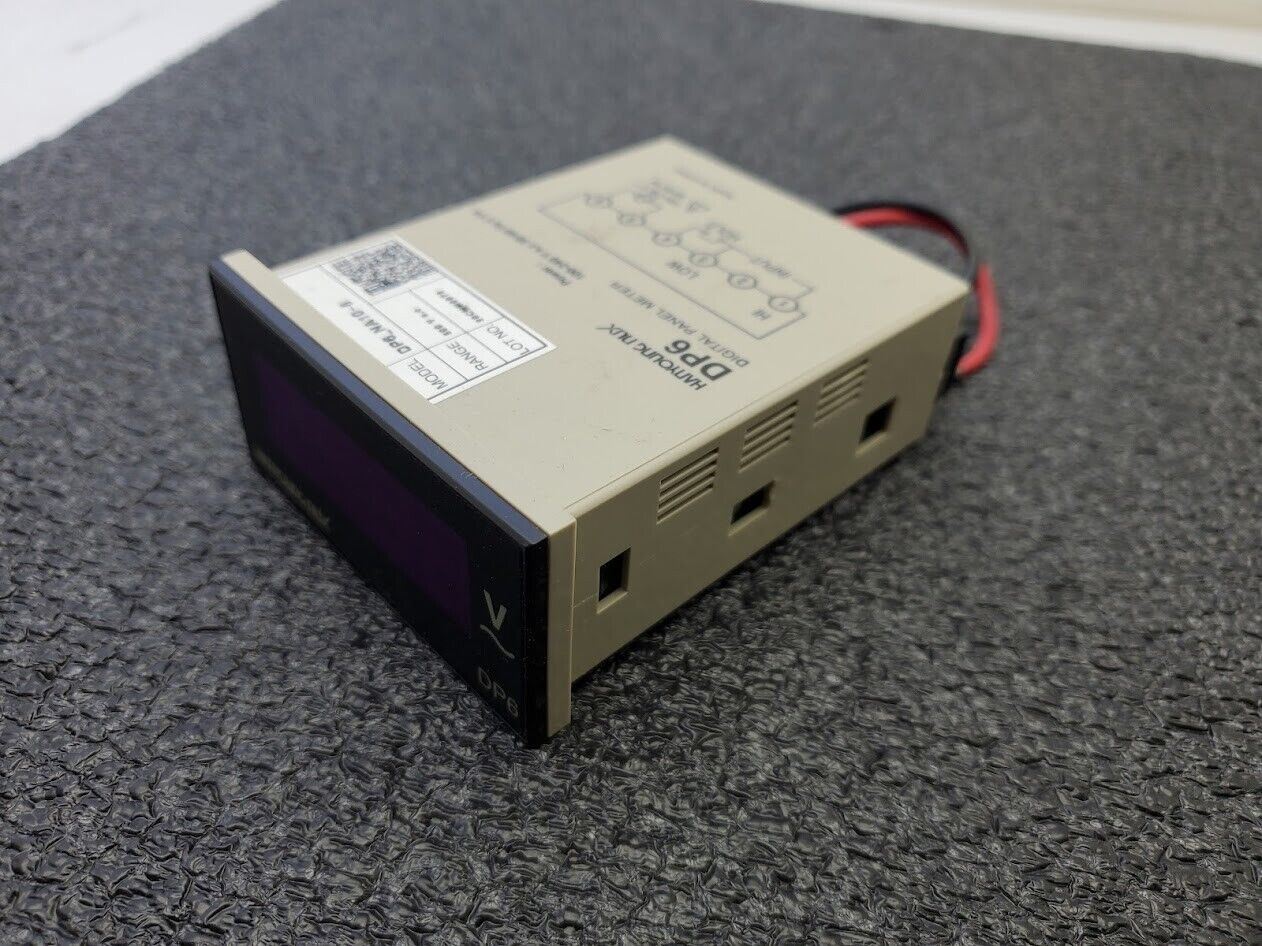 Hanyoung NUX DP6 Digital Panel Meter DP6_NA10-5 100-120VAC 50-60Hz 500VAC Range