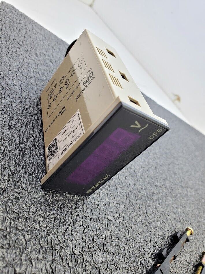 Hanyoung NUX DP6 Digital Panel Meter DP6_NA10-5 100-120VAC 50-60Hz 500VAC Range