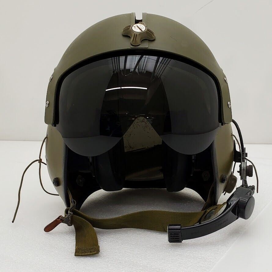 1968 USGI Gentex APH-5 Vietnam War Military Chopper Flight Helmet 8415-782-3037