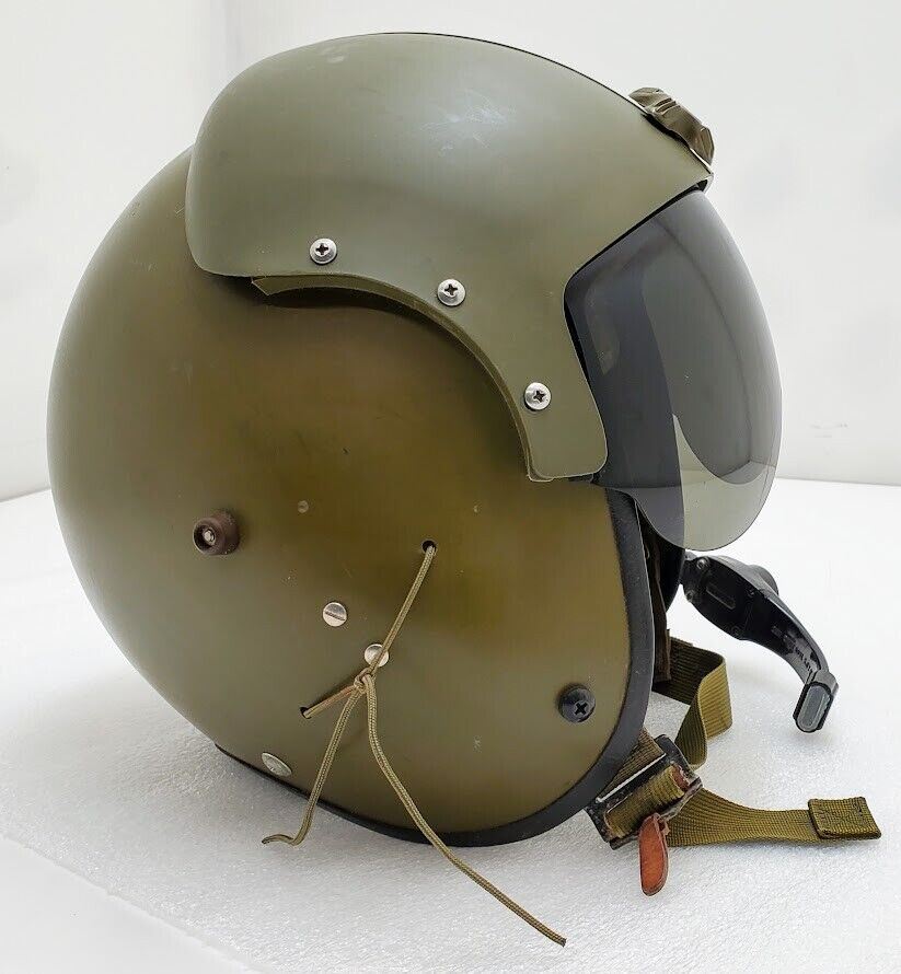 1968 USGI Gentex APH-5 Vietnam War Military Chopper Flight Helmet 8415-782-3037