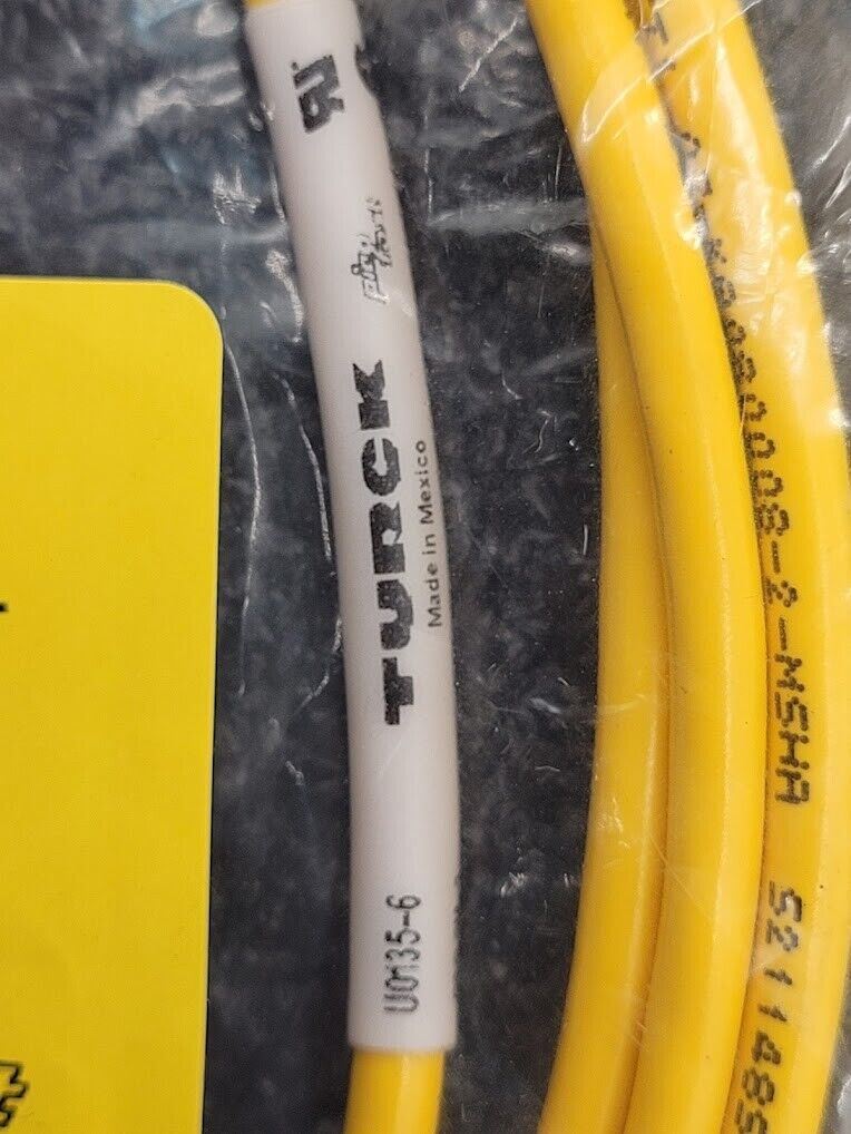 Turck Pico Fast PSG 3M-2 M8 Male 3 Pin Pigtail Breakout Cordset