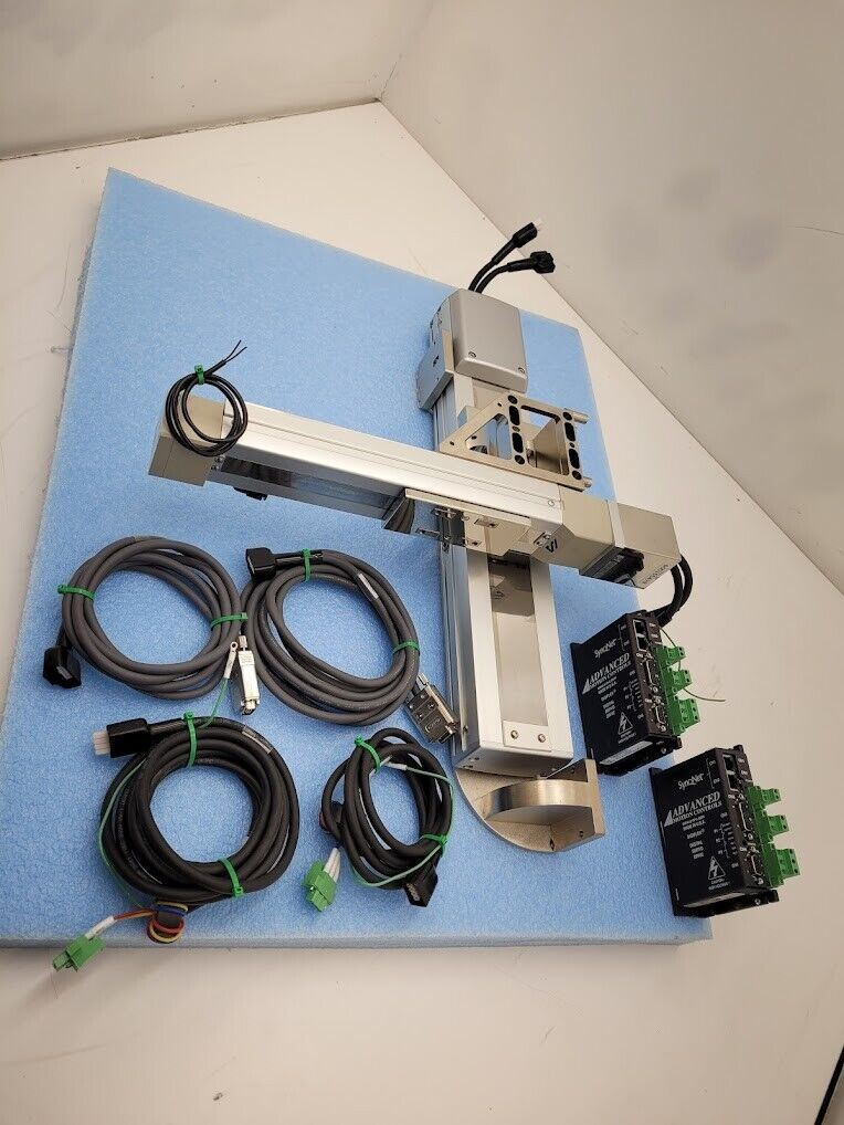 2 Axis IAI Robot Pick and Place ISPD + DS Actuators AMC Servo Drives + Cables A