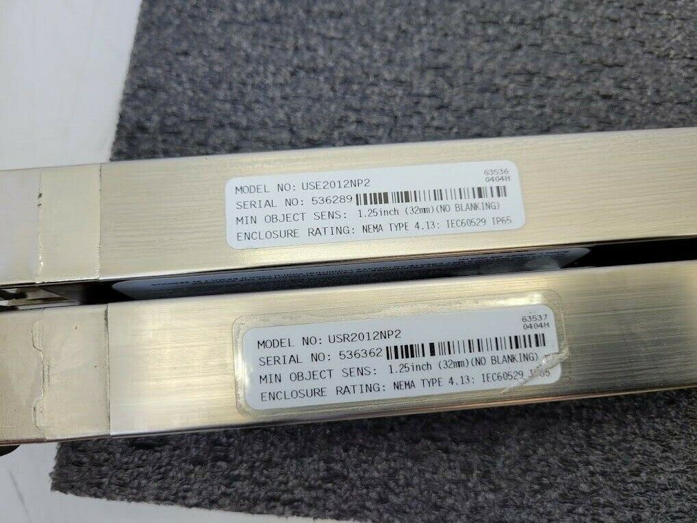 Banner USE2012NP2 & USR2012NP2 MICRO-SCREEN 20" Light Curtain Screen Set C