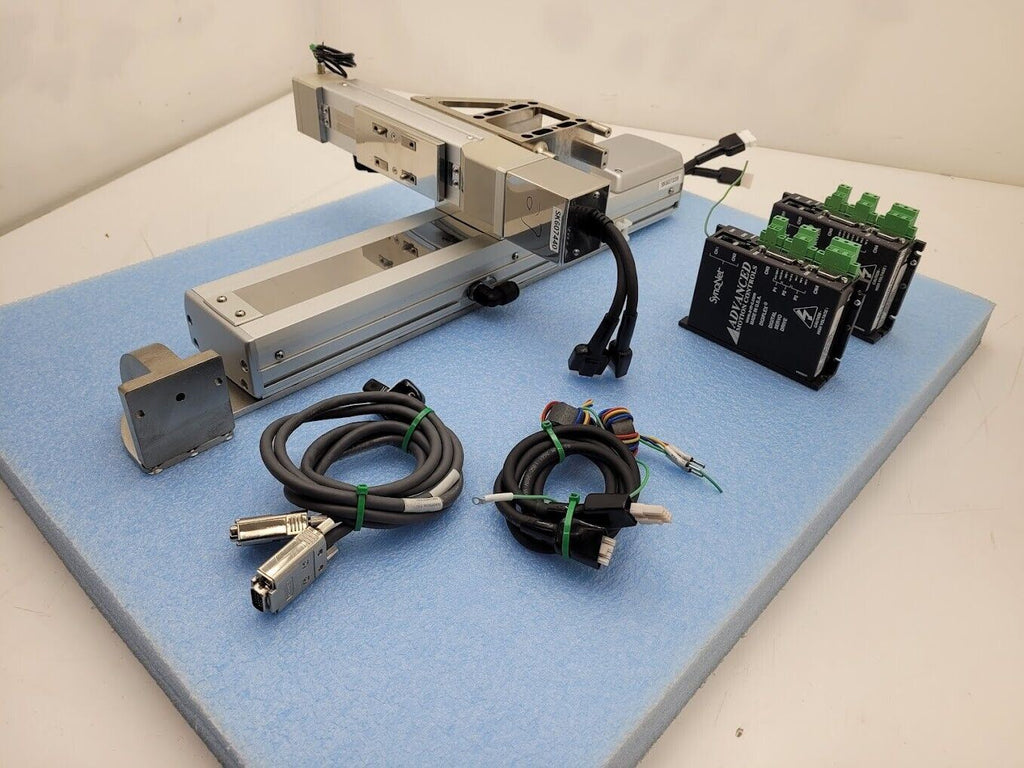 2 Axis IAI Robot Pick and Place ISPD + DS Actuators AMC Servo Drives + Cables D