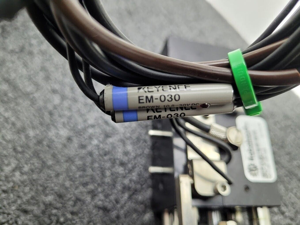 Lot of 2 Robohand RPW-375M-1 Heavy Duty Pneumatic Parallel Gripper + Sensors