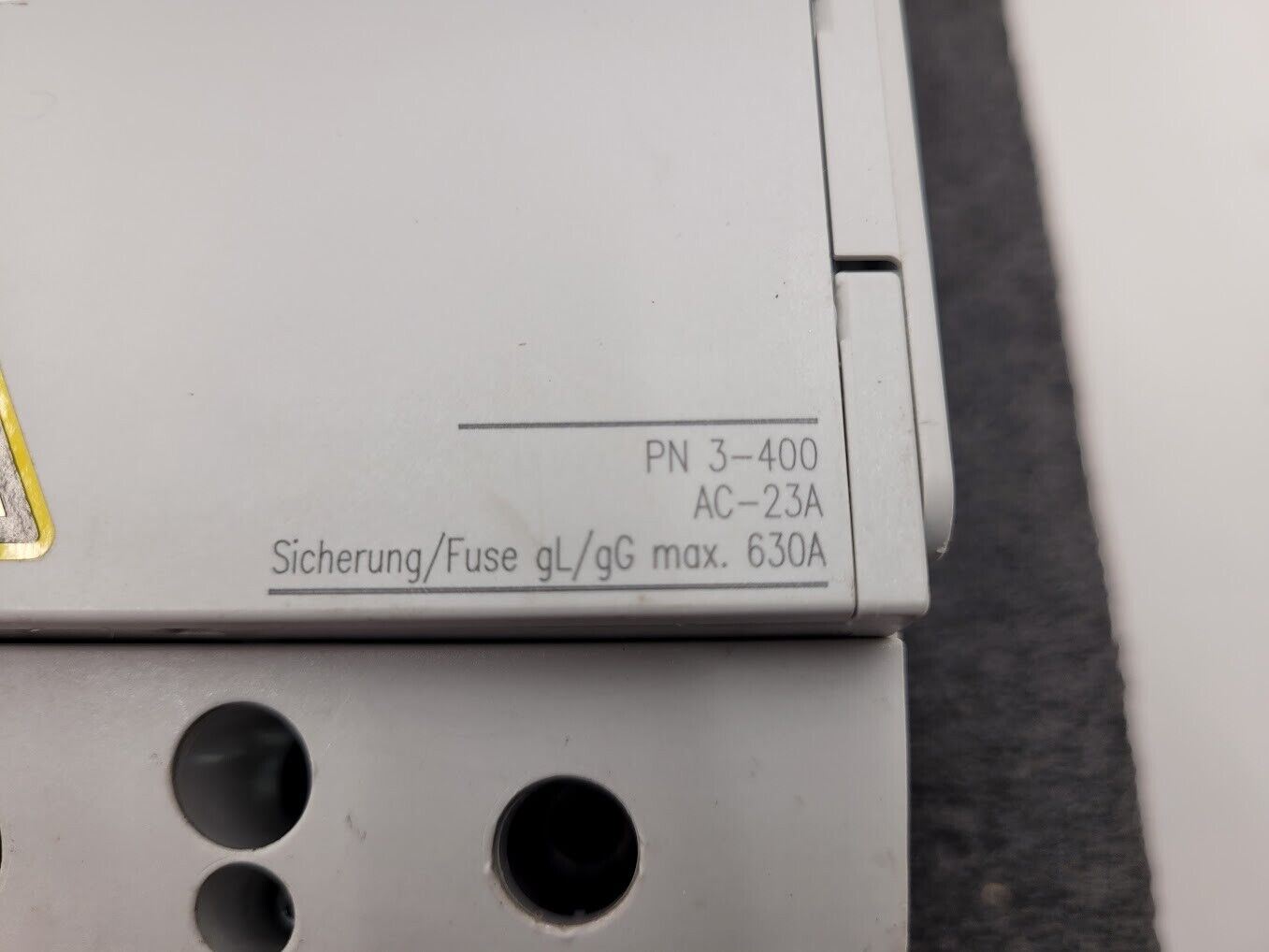 Eaton Moeller Disconnect Circuit Breaker Panel Mount NZM 3 XDV PN 3-400 400Amp