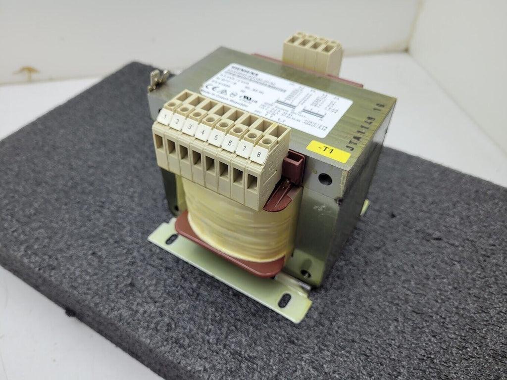 Siemens 4AM4842-8DD40-0FA0 Transformer 0.5/2.0kVA 480V 3P to 115-230V 1PH