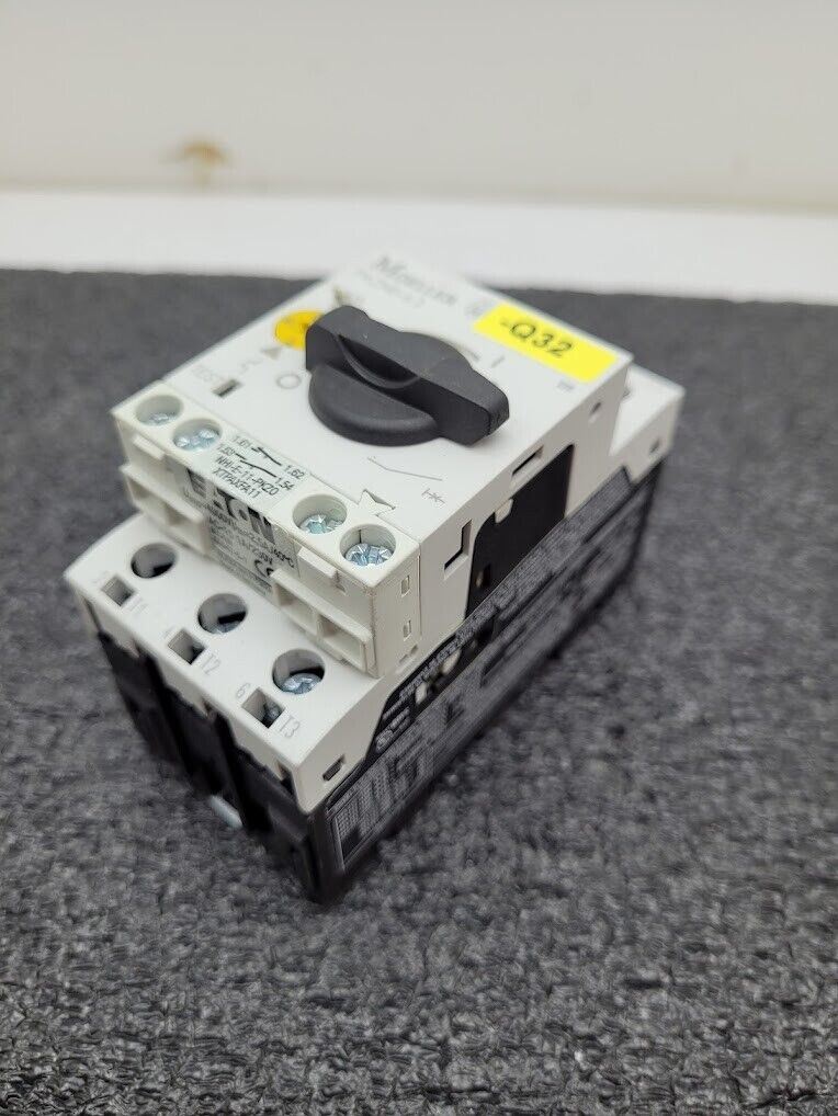 Eaton Moeller PKZM0-6.3 Thermal Magnetic Circuit Breaker 4-6.3A 600V DIN Rail