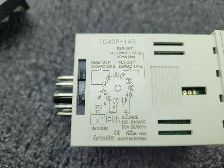 TC4S-14R Autonics Temperature Controller 100-240VAC Working Pull Tested