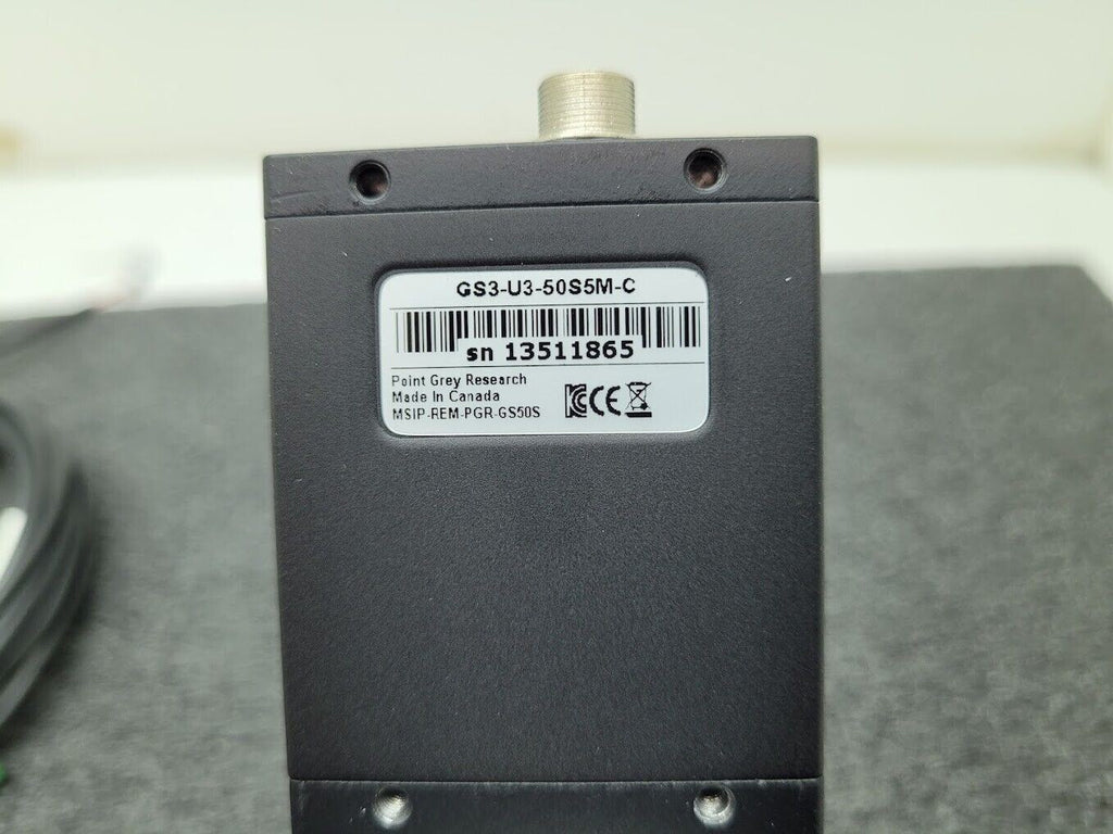 PointGrey GS3-U3-50S5M-C Industrial Camera Fujinon Lens CSS Red LED Illuminator