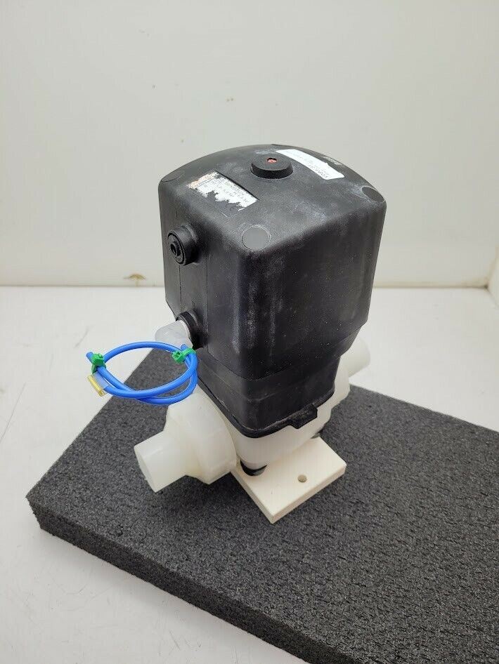 Gemu DN32 Diaphragm Shutoff Valve Air Open Spring Close PTFE 630 32D78205E13 B