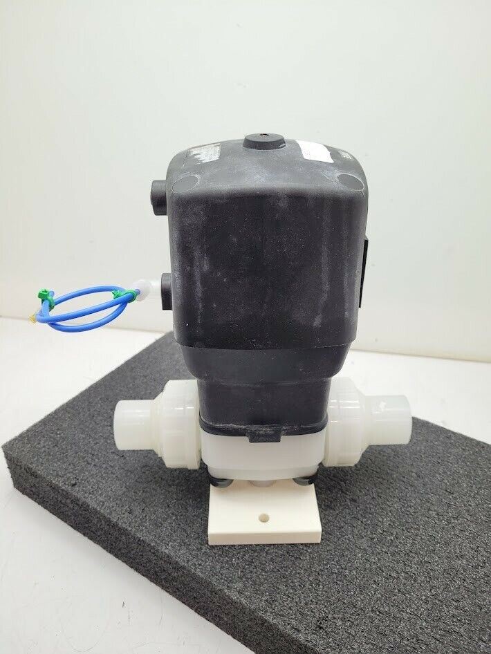 Gemu DN32 Diaphragm Shutoff Valve Air Open Spring Close PTFE 630 32D78205E13 B