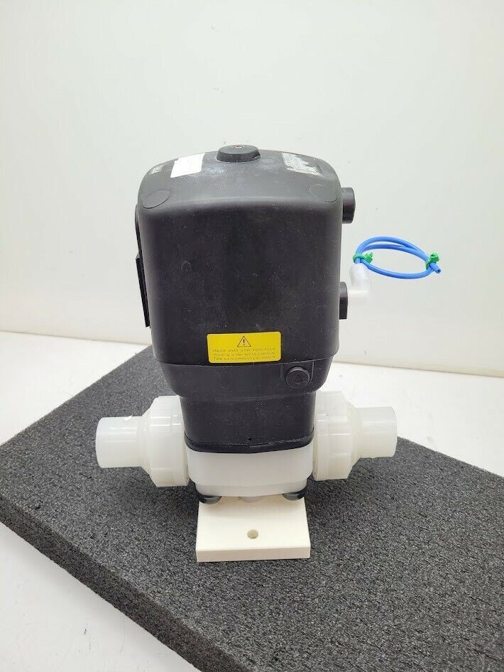 Gemu DN32 Diaphragm Shutoff Valve Air Open Spring Close PTFE 630 32D78205E13 B