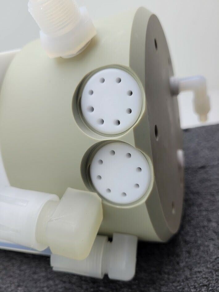 White Knight PL60 High-Purity Chemical Bellows Air Shuttle Driven Pump PTFE/PFA