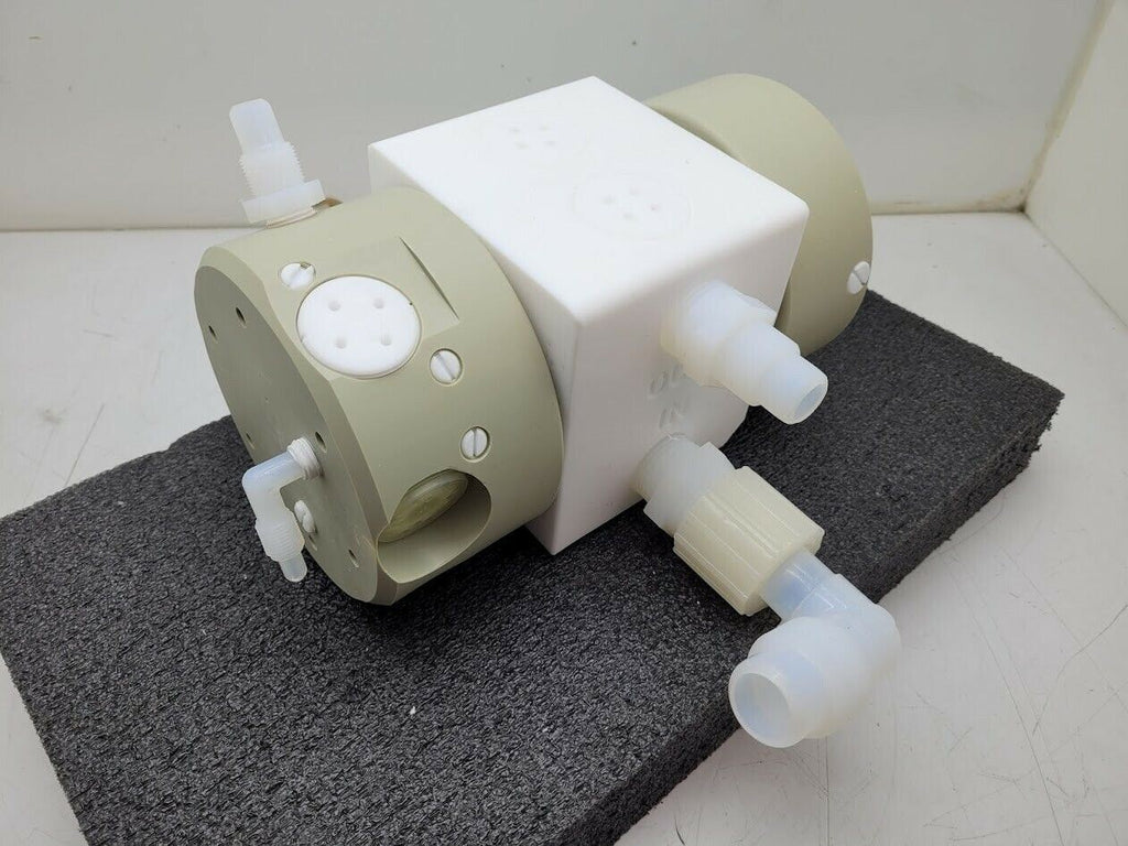 White Knight PL60 High-Purity Chemical Bellows Air Shuttle Driven Pump PTFE/PFA