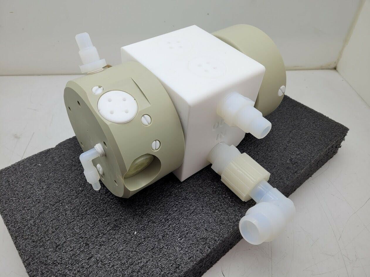 White Knight PL60 High-Purity Chemical Bellows Air Shuttle Driven Pump PTFE/PFA