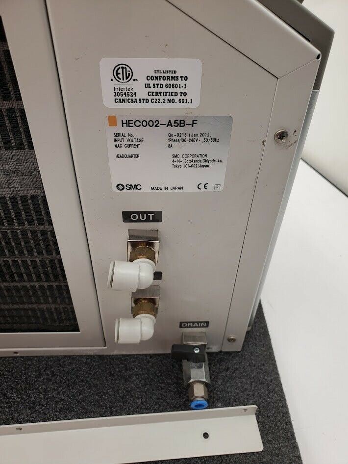 SMC HEC002-A5B-F THERMO-CON 230w Peltier-Type Air Cooled Circulating Chiller "B"