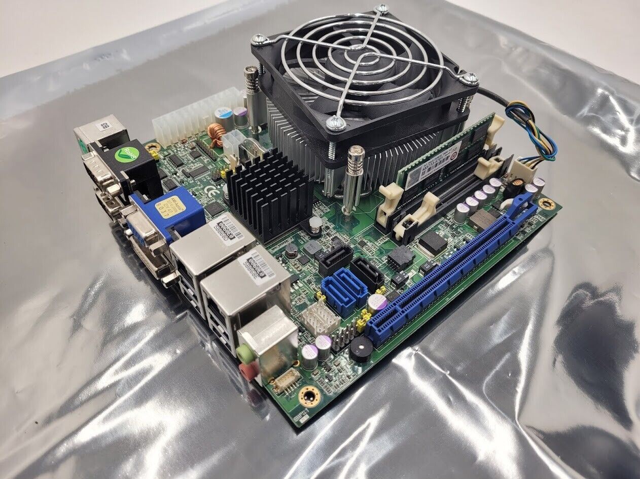 Foxconn MAN0873 Industrial Motherboard CPU Board LGA1155 i5-3550S 8GB Ram Tested