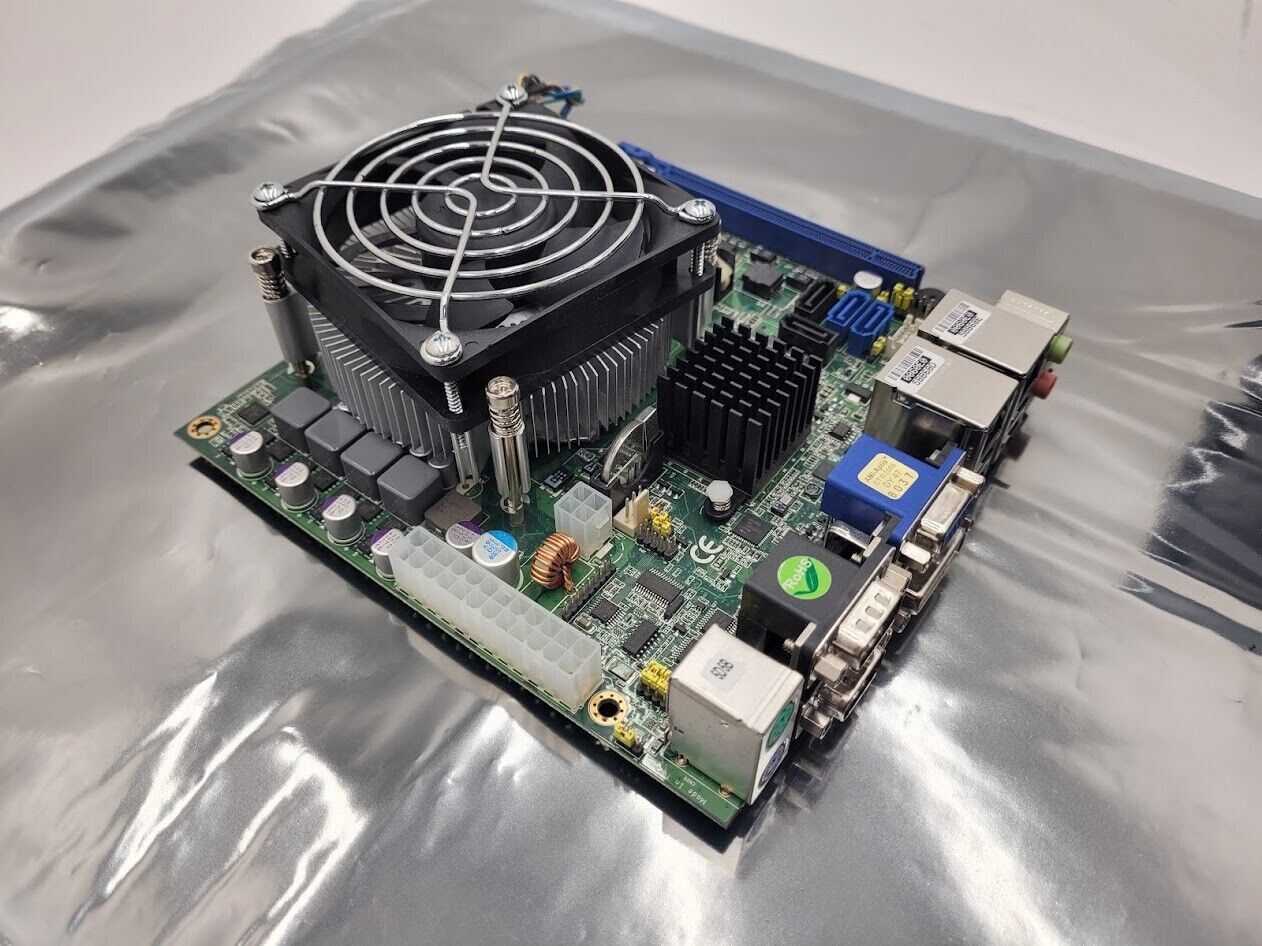 Foxconn MAN0873 Industrial Motherboard CPU Board LGA1155 i5-3550S 8GB Ram Tested