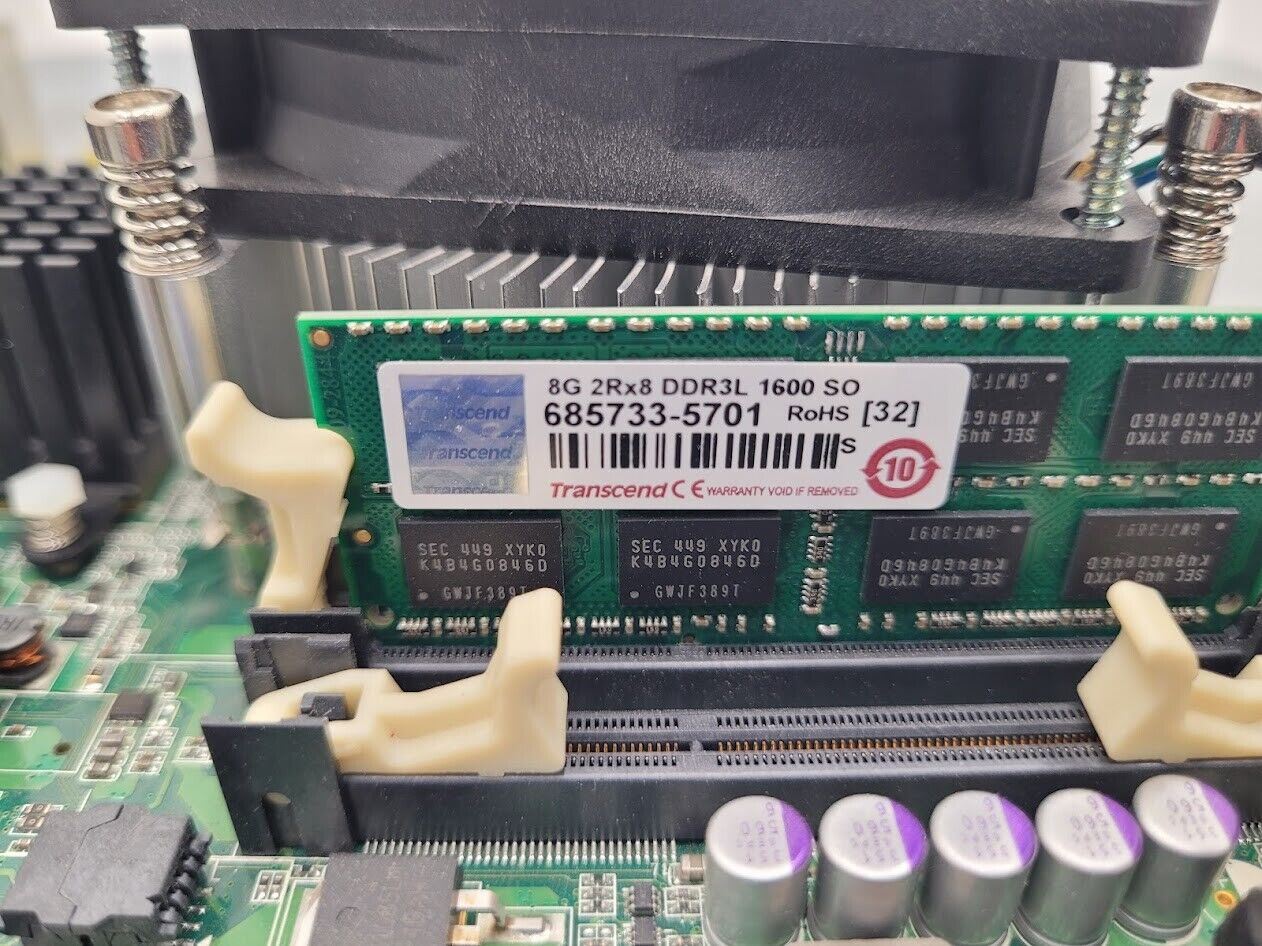 Foxconn MAN0873 Industrial Motherboard CPU Board LGA1155 i5-3550S 8GB Ram Tested