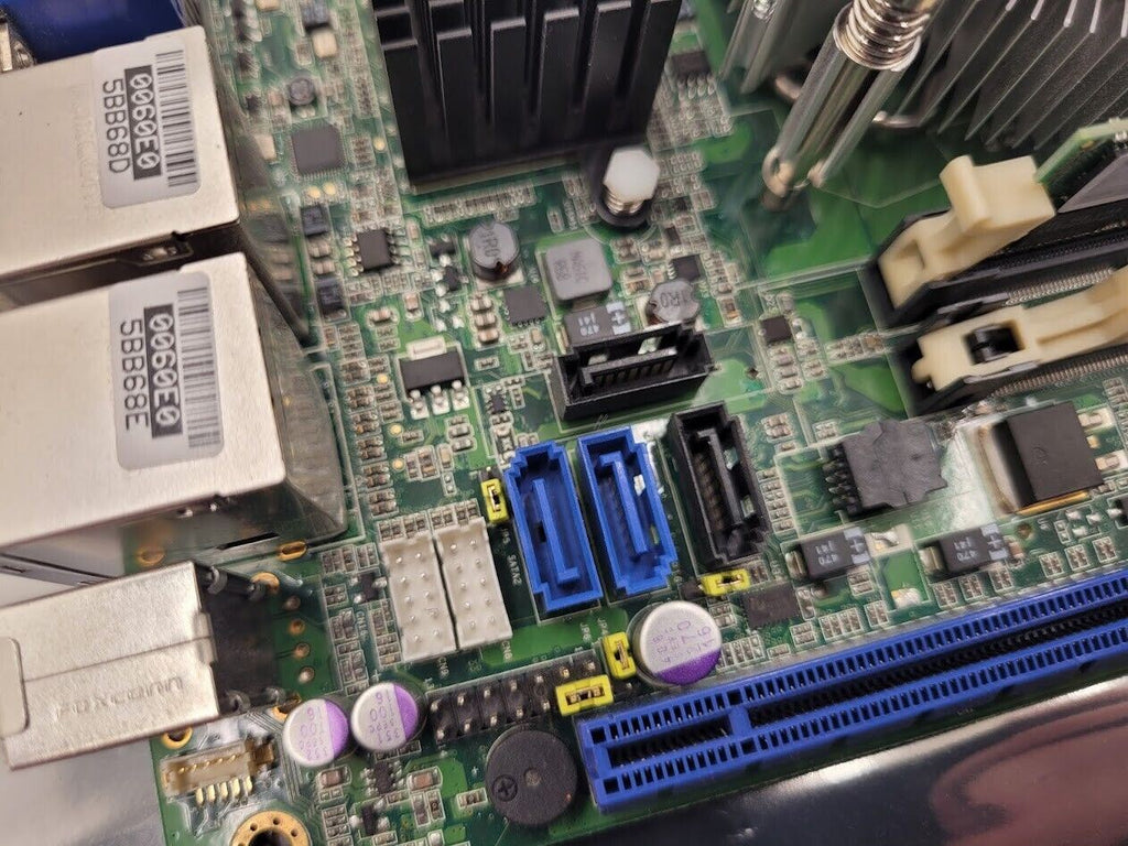 Foxconn MAN0873 Industrial Motherboard CPU Board LGA1155 i5-3550S 8GB Ram Tested