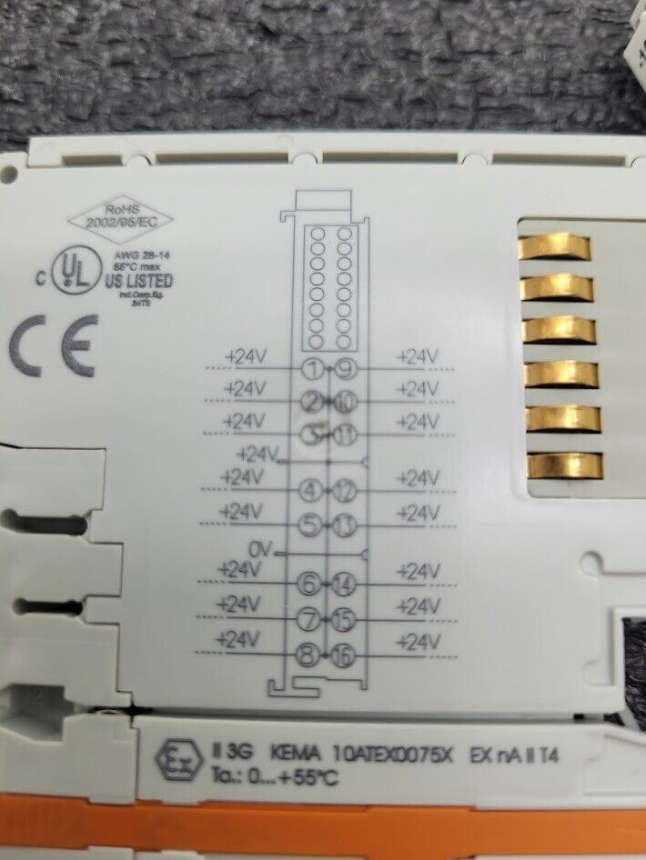 Beckhoff EL9188 & EL9189 Potential Distribution Terminal Set Working Pull