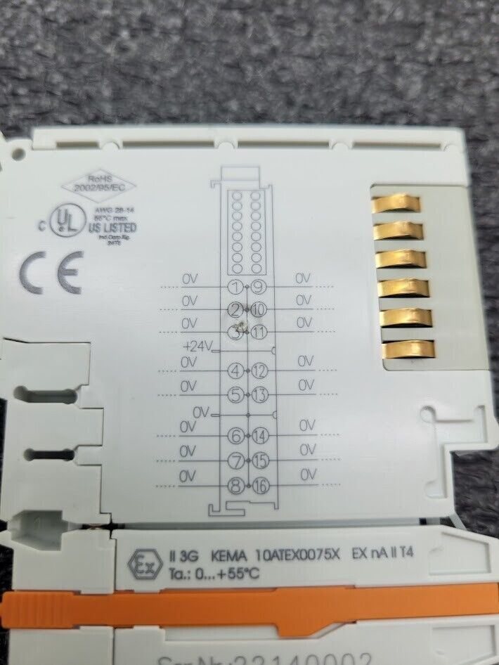 Beckhoff EL9188 & EL9189 Potential Distribution Terminal Set Working Pull