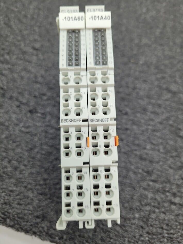 Beckhoff EL9188 & EL9189 Potential Distribution Terminal Set Working Pull