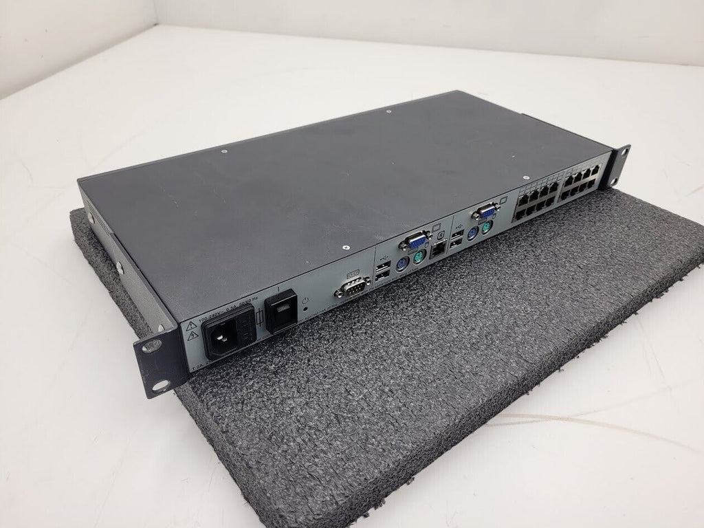 Avocent Autoview AV2015 16 Port 2 User KVM Switch 520-469-502 With Ears Power On