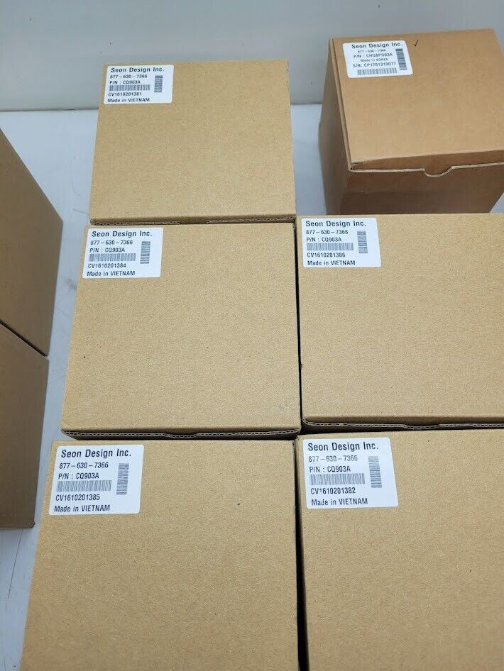 Lot of 11 Seon Designs Ethernet Security Dome Camera New In Box