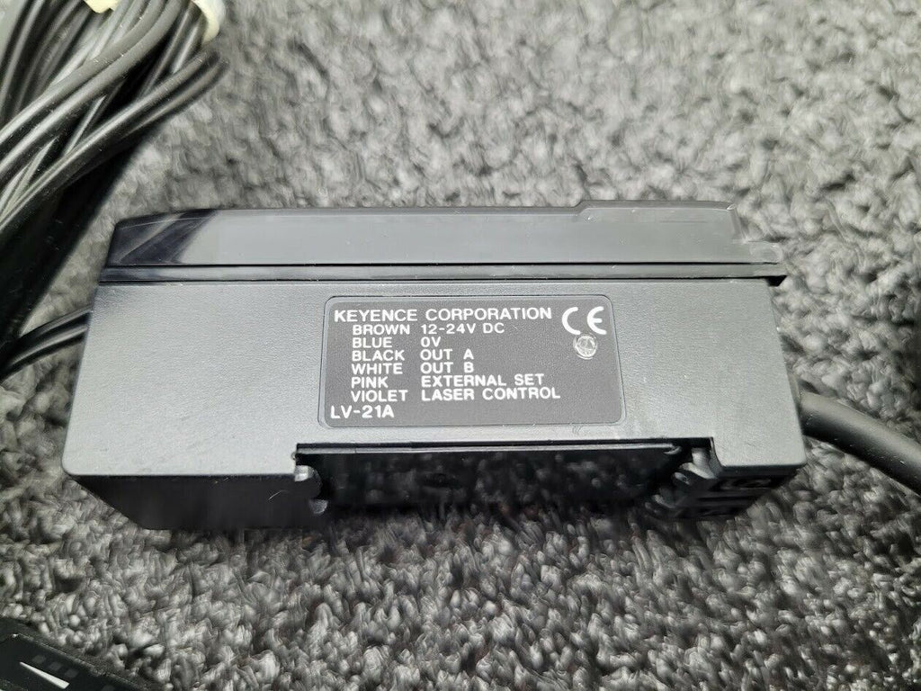 Keyence LV-21A Digital Laser Sensor + LV-H37 Reflective Sensor Tested Working