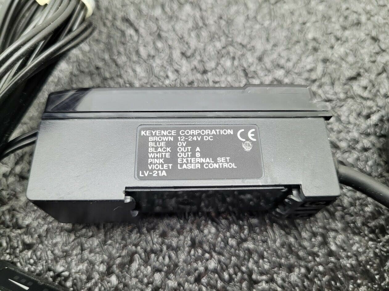 Keyence LV-21A Digital Laser Sensor + LV-H37 Reflective Sensor Tested Working