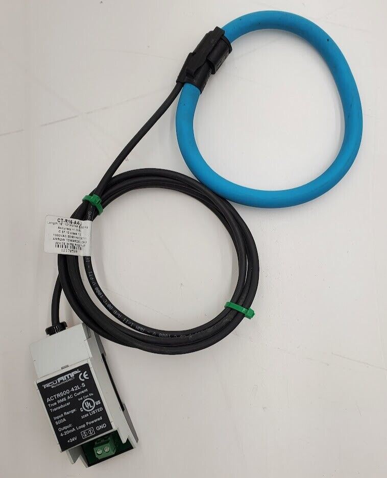 Automation Direct ACUAMP ACTR500-42L-S 500A Split Ring AC RMS Current Transducer