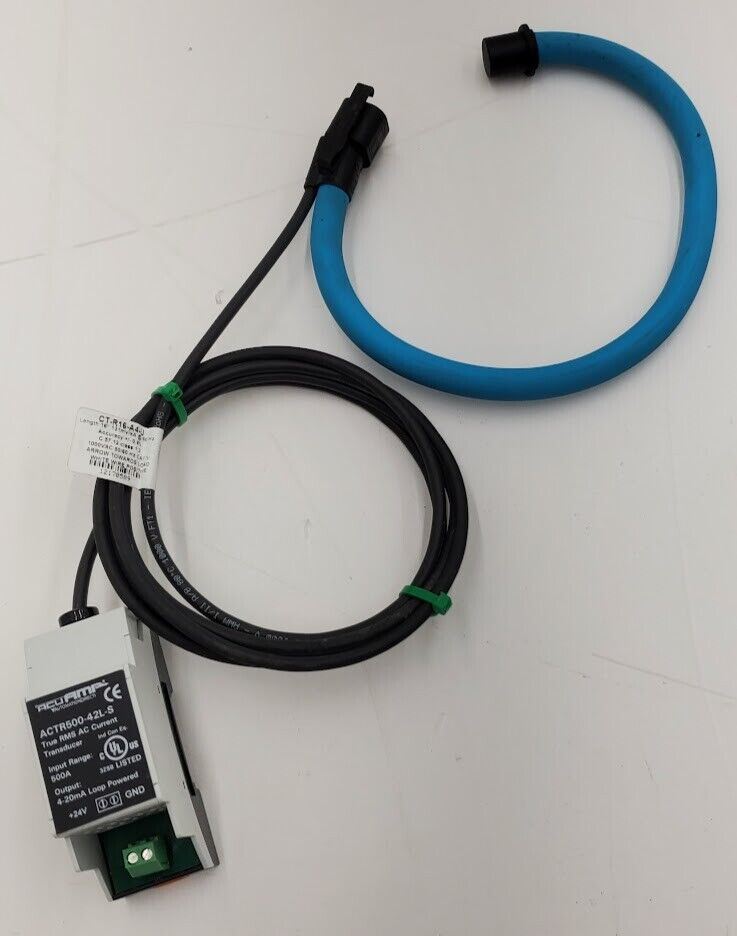 Automation Direct ACUAMP ACTR500-42L-S 500A Split Ring AC RMS Current Transducer