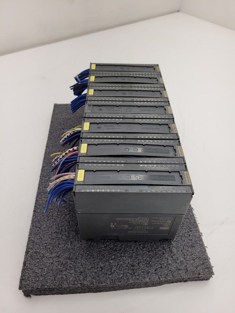 Lot of 7 Siemens Simatic S7 6ES7 6ES7 322-1BL00-0AA0 PLC SM 322 32DO 24V 0.5A DC